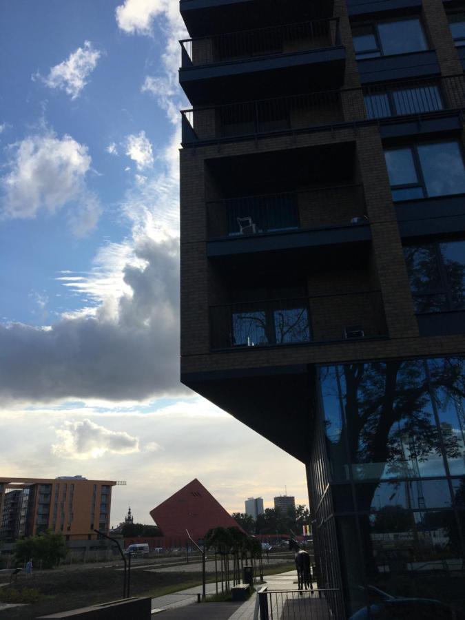 Ekskluzywny Apartament Chlebova Apartment กดัญสก์ ภายนอก รูปภาพ